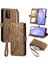Xiaomi Redmi Not 9 Için Flip Case 4g Cüzdan Darbeye Deri Kılıf Kapak (Yurt Dışından) 1