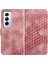 Oppo Flip 12 5g Geometrik Desen Flip Iş Pu Deri Için Flip Case (Yurt Dışından) 1