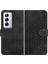 Oppo Flip 12 5g Geometrik Desen Flip Iş Pu Deri Için Flip Case (Yurt Dışından) 1