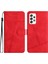 Samsung Galaxy A73 5g Için Flip Case Cüzdan Pu Deri Bilek Kayışı Kartı (Yurt Dışından) 5