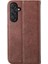 Samsung Galaxy M55 Günlük Kullanım Için Flip Case Standı Cüzdan El Kayışı Eşkenar Dörtgen (Yurt Dışından) 1