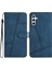 Samsung Galaxy S24 Tam Koruma Kartı Yuvaları Tutucu Cüzdan Için Flip Case (Yurt Dışından) 5