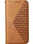 IPhone 15 Için Flip Case Pro El Kayışı Günlük Kullanım Eşkenar Dörtgen Şekli Standı Cüzdan (Yurt Dışından) 3