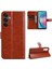 Samsung Galaxy Için Kılıf C55 5g Kart Tutucu Cüzdan Kapak Çevirin Manyetik (Yurt Dışından) 1