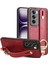 Oppo Oppo 12 Pro 5g Bilek Kayışı Premium Pu Deri Uyumluluk Için Kılıf (Yurt Dışından) 1