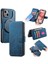 IPhone 15 Için Flip Case Cüzdan Retro Kart Standı Mıknatıs Koruyucu Malzeme (Yurt Dışından) 1