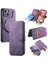 IPhone 15 Için Flip Case Cüzdan Retro Kart Standı Mıknatıs Koruyucu Malzeme (Yurt Dışından) 1