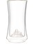 Çift Camlı Figürlü Meşrubat Bardağı - Şeffaf - 300 ml 1