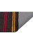 Sarı Kırmızı Rengi Çizgili Deesn Vintage Kilim 5