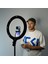 Canlı Yayın ve Ambiyans Rgb LED Ring Light Usb'li 3
