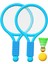 Çocuk Badminton Tenis Tenis Plaj Oyuncakları Mavisi Için Set (Yurt Dışından) 2