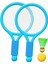 Çocuk Badminton Tenis Tenis Plaj Oyuncakları Mavisi Için Set (Yurt Dışından) 4