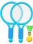 Çocuk Badminton Tenis Tenis Plaj Oyuncakları Mavisi Için Set (Yurt Dışından) 5