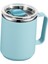 Yalıtımlı Kahve Kupa Sızdırmaz Çift Duvar Seyahat Kupa Kamp Ev Partisi Için Açık Mavi (Yurt Dışından) 3