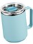 Yalıtımlı Kahve Kupa Sızdırmaz Çift Duvar Seyahat Kupa Kamp Ev Partisi Için Açık Mavi (Yurt Dışından) 4