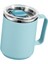 Yalıtımlı Kahve Kupa Sızdırmaz Çift Duvar Seyahat Kupa Kamp Ev Partisi Için Açık Mavi (Yurt Dışından) 5