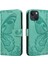 Kredi Kartı Yuvası ile IPhone 14 Için Flip Case Ayrılabilir El Kayışı Yüksek (Yurt Dışından) 1