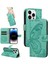 Kredi Kartı Yuvası ile IPhone 14 Pro Için Flip Case Ayrılabilir El Kayışı (Yurt Dışından) 1