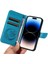 Kredi Kartı Yuvası ile IPhone 14 Pro Için Flip Case Ayrılabilir El Kayışı (Yurt Dışından) 5
