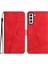 Samsung Galaxy S21 Artı Tam Koruma Bilek Kayışı Flip Pu Için Flip Case (Yurt Dışından) 1