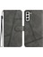 Samsung Galaxy S21 Artı Tam Koruma Bilek Kayışı Flip Pu Için Flip Case (Yurt Dışından) 1