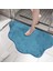 Bej Tarzı 40X60CM Banyo Paspas Su Emme Duş Odası Halı Mutfak Yatak Odası Zemin Mat Yıkanabilir Halı Kaymaz Banyo Ev Dekor Mat (Yurt Dışından) 2