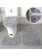 Kahve Tarzı 3 Set Banyo Banyo Paspas Seti Yumuşak Kaymaz Mat Banyo Halısı Emici Duş Halıları Tuvalet Ayak Mat Odası Mat Paspas (Yurt Dışından) 3