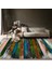 MAT461 Tarzı 60X180CM Renkli Ahşap Çakıl Mat Kadife Halı Oturma Odası Yatak Odası Dekor Için Mandala Halı Ev Illüstrasyon Mutfak Banyo Tapis (Yurt Dışından) 2