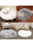 E Tarzı 30CM Sahte Kürk Yün Alan Kilim Yuvarlak Yumuşak Zemin Mat Kabarık Peluş Halılar Ev Dekor Koyun Derisi Halı Modern (Yurt Dışından) 4