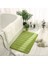 Yeşil Tarzı 40X60CM Ev Banyo Paspas Mercan Polar Banyo Zemin Halısı Emici Kaymaz Bellek Köpük Emici Yıkanabilir Banyo Halısı Tuvalet Zemin Mat (Yurt Dışından) 1