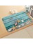 No.9 Stili 40CMX60CM Deniz Tarzı Banyo Banyo Paspas Plaj Deniz Denizyıldızı Dekorasyon Duş Odası Kaymaz Zemin Mat Halı Pazen Paspas Paspas Halı (Yurt Dışından) 4