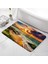 5164K-DD Stili 45X75CM Kum Plaj Mutfak Banyo Paspas Deniz Kabuğu Denizyıldızı Halılar Ev Odası Dekor Kaymaz Yumuşak Banyo Halıları Giriş Paspas Ayak Mat (Yurt Dışından) 5