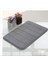 Gri Tarzı 40-60CM Ev Banyo Paspas Mercan Polar Banyo Halı Su Emme Kaymaz Bellek Köpük Emici Yıkanabilir Halı Tuvalet Zemin Mat (Yurt Dışından) 1