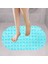 Mor Tarzı Çakıl Desenli Küvet Paspası Vantuzlu Pvc Anti-Skid Renkli Duş Mat Şeffaf Banyo Odası Halısı (Yurt Dışından) 2