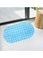 Yeşil Stil Çakıl Desenli Küvet Paspası Vantuzlu Pvc Anti-Skid Renkli Duş Mat Şeffaf Banyo Odası Halısı (Yurt Dışından) 3