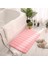 Pembe Tarzı 50X80CM Tuvalet Zemin Mat Yumuşak Polar Mat Çizgili Kaymaz Banyo Paspas Oturma Odası Mikrofiber Halı Ev Küvet Kanepe Alfombra Banyo Alanı Halı (Yurt Dışından) 1