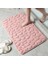 Mavi Stil 40X60CM 40*60CM Kaymaz Banyo Paspas Arnavut Kaldırımı Kabartmalı Banyo Halısı Duş Odası Paspas Hafızalı Köpük Emici Zemin Mat Kilim Ev Için (Yurt Dışından) 2
