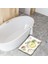 H22 Tarzı Hızlı Kuru Banyo Paspas Süper Su Emme Yumuşak 3D Çiçek Desen Kaymaz Mat Zemin Koruyucu Emici Hızlı Kuru Banyo Halısı (Yurt Dışından) 4