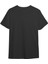 Unisex Galatasaray Baskılı Siyah Basic Tshirt 2