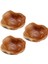 3x Ev Meyve Kasesi Ahşap Şeker Tabağı Meyve Tabağı Ahşap Oyma Kök Meyve Tabağı Ahşap 20-24 cm (Yurt Dışından) 1