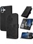 IPhone 16 Için Flip Case Artı Kickstand Koruyucu Flip Folio Kitap Pu ile (Yurt Dışından) 1