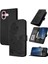 IPhone 16 Için Flip Case Kart Yuvası Standı Pu Deri ile Folio Kitap Çevirin (Yurt Dışından) 1
