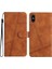 IPhone Için Flip Case X/xs Cüzdan Pu Deri Tam Koruma Flip Folio (Yurt Dışından) 5