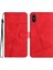 IPhone Için Flip Case X/xs Cüzdan Pu Deri Tam Koruma Flip Folio (Yurt Dışından) 5