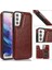 Samsung Galaxy S21 Artı Çift Manyetik Toka Kart Yuvaları Için Cüzdan Kılıf (Yurt Dışından) 4