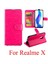 Realme x Kickstand Kart Tutucu Pu Deri Darbeye Dayanıklı Için Flip Case (Yurt Dışından) 4