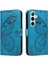 Samsung Galaxy S24 Artı Yüksek Kaliteli Deri ile Kabartmalı Flip Case (Yurt Dışından) 1