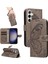 Samsung Galaxy S24 Artı Yüksek Kaliteli Deri ile Kabartmalı Flip Case (Yurt Dışından) 1