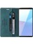 Sony Xperia 10 Vı Premium Deri Premium Deri Iki Için Flip Case (Yurt Dışından) 3