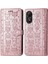 Zte A34 Karikatür Hayvanlar Için Flip Case Kısa Kayış Deri Kılıf Kapak Çevirin (Yurt Dışından) 1